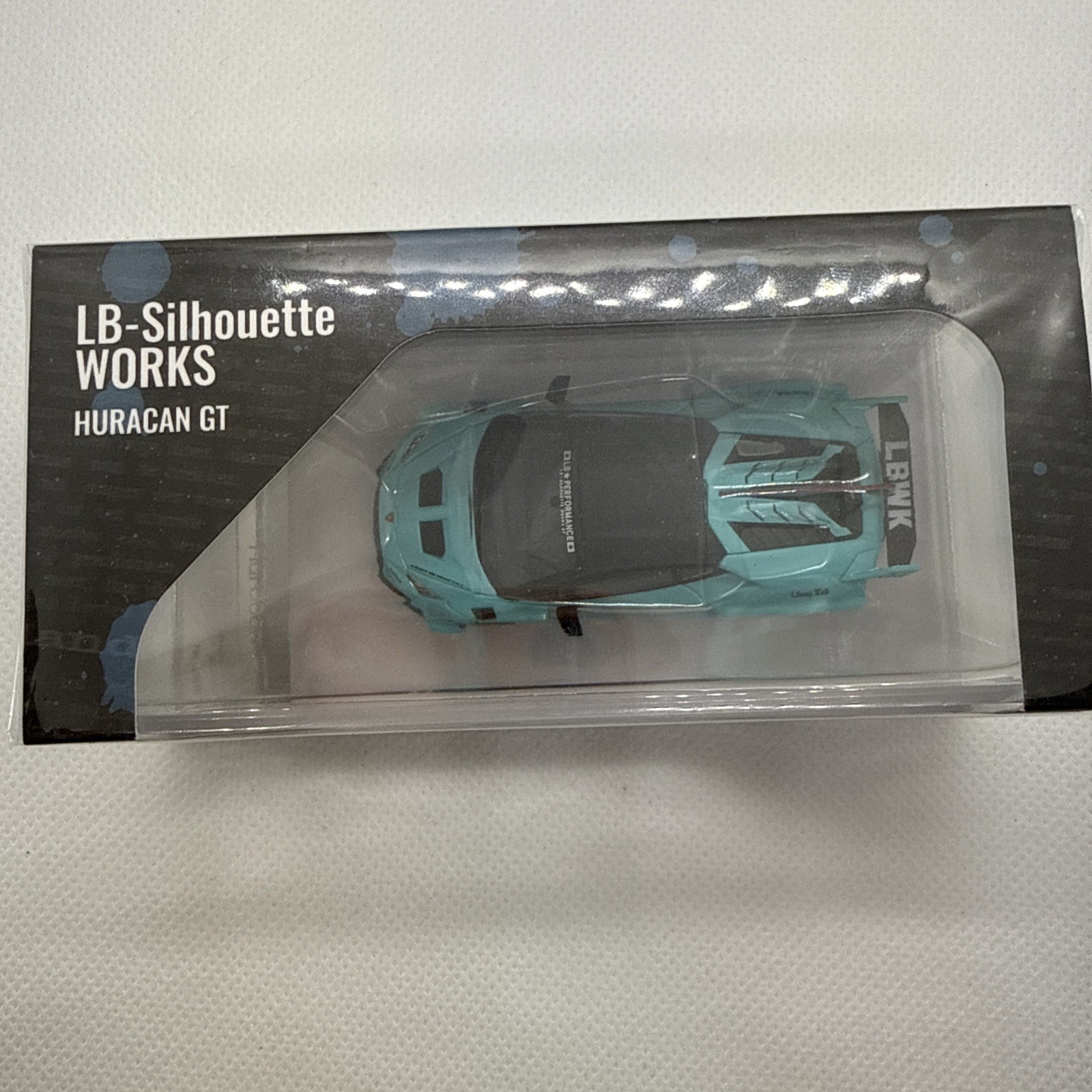 King Model LB Silhouette Works Huracan GT Yellow Limited Edition