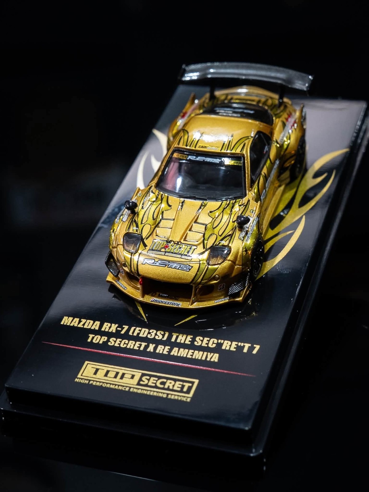 INNO64 1:64 Mazda RX-7 FD3S Top Secret RE Amemiya The Secret 7 Diecast