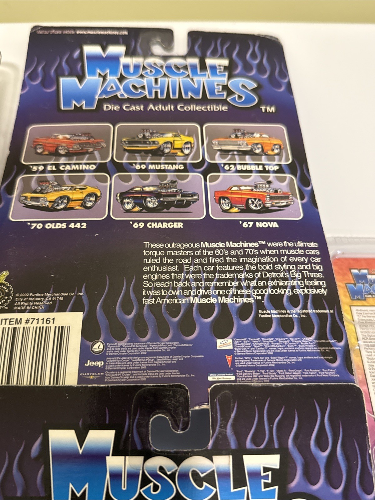 5 Muscle Machines In Packaging. Brand New. See Description For Details.
