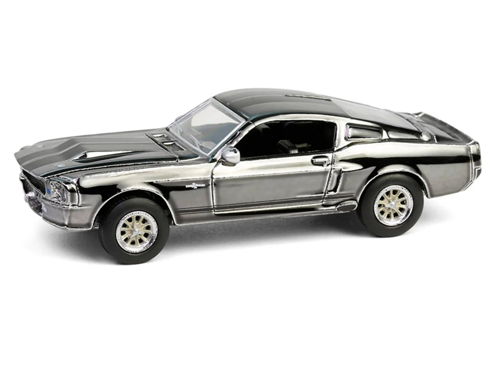 1967 Ford Mustang “Eleanor” Silver Chrome Edition “Gone in Sixty Seconds” (2000)