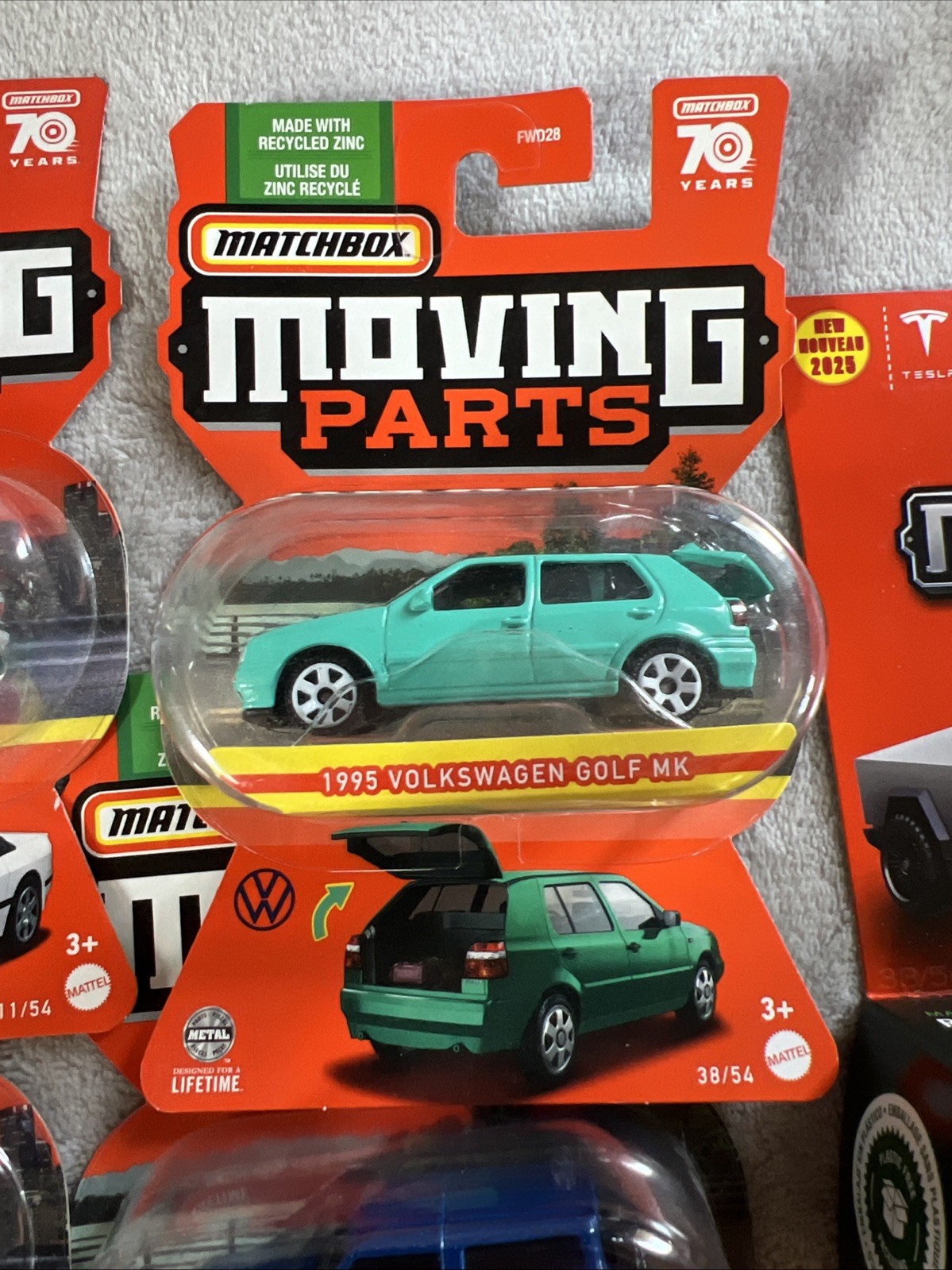 Matchbox Moving Parts Lot