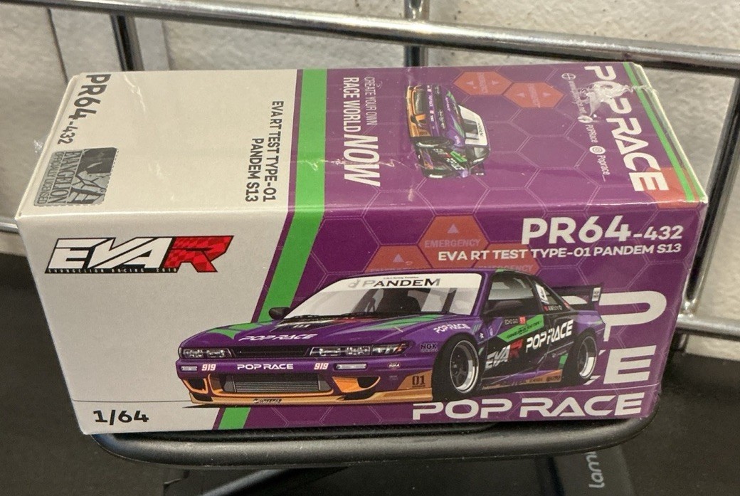 Pop Race #432 EVA RT Test Type-01 Pandem S13 Nissan Silvia