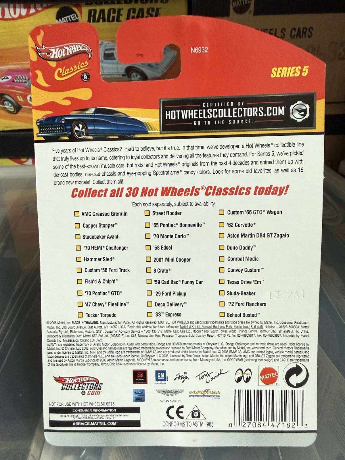 Hot Wheels Classics Series 5 – Tucker Torpedo in Light Blue