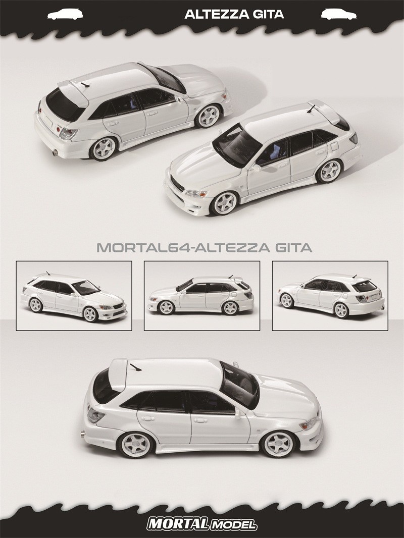 Mortal 1:64 ALTEZZA GITA ELIXIR Diecast Model Car
