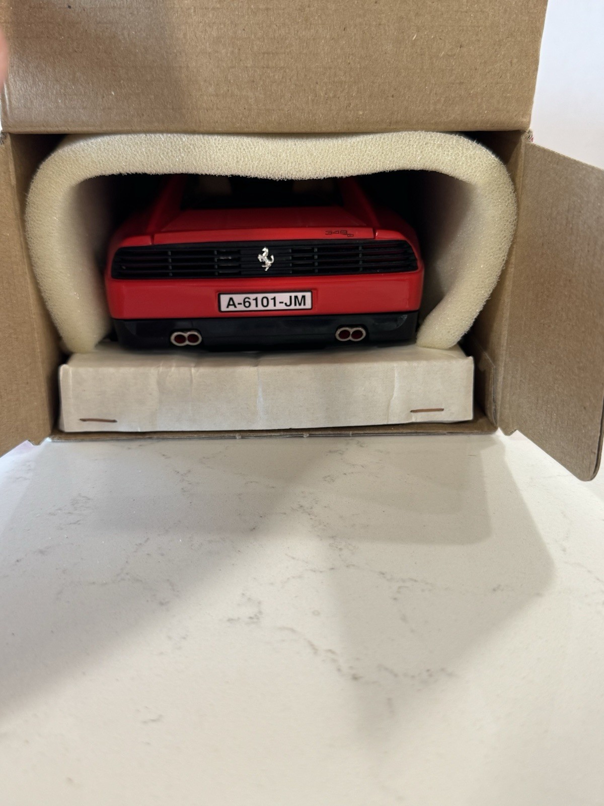 1:18 MIRA GOLDEN LINE COLLECTION RED FERRARI 348 TB #R6301 NEW IN BOX