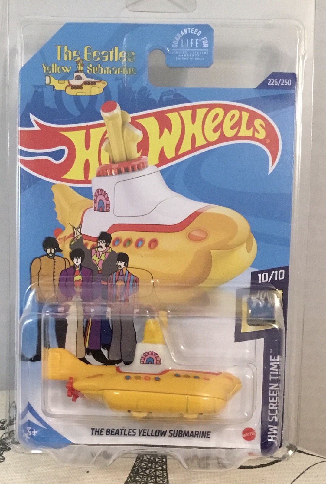 Hot Wheels THE BEATLES YELLOW SUBMARINE 2016 HW Screen Time 10/10 /250