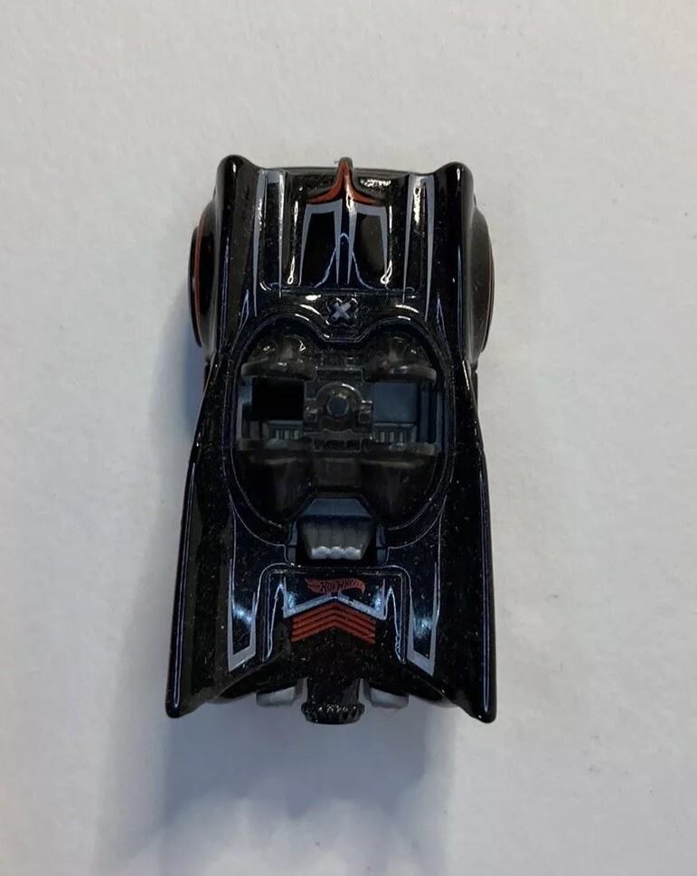 Hot Wheels Classic TV Series Batmobile Tooned Black Loose 2022 Batman