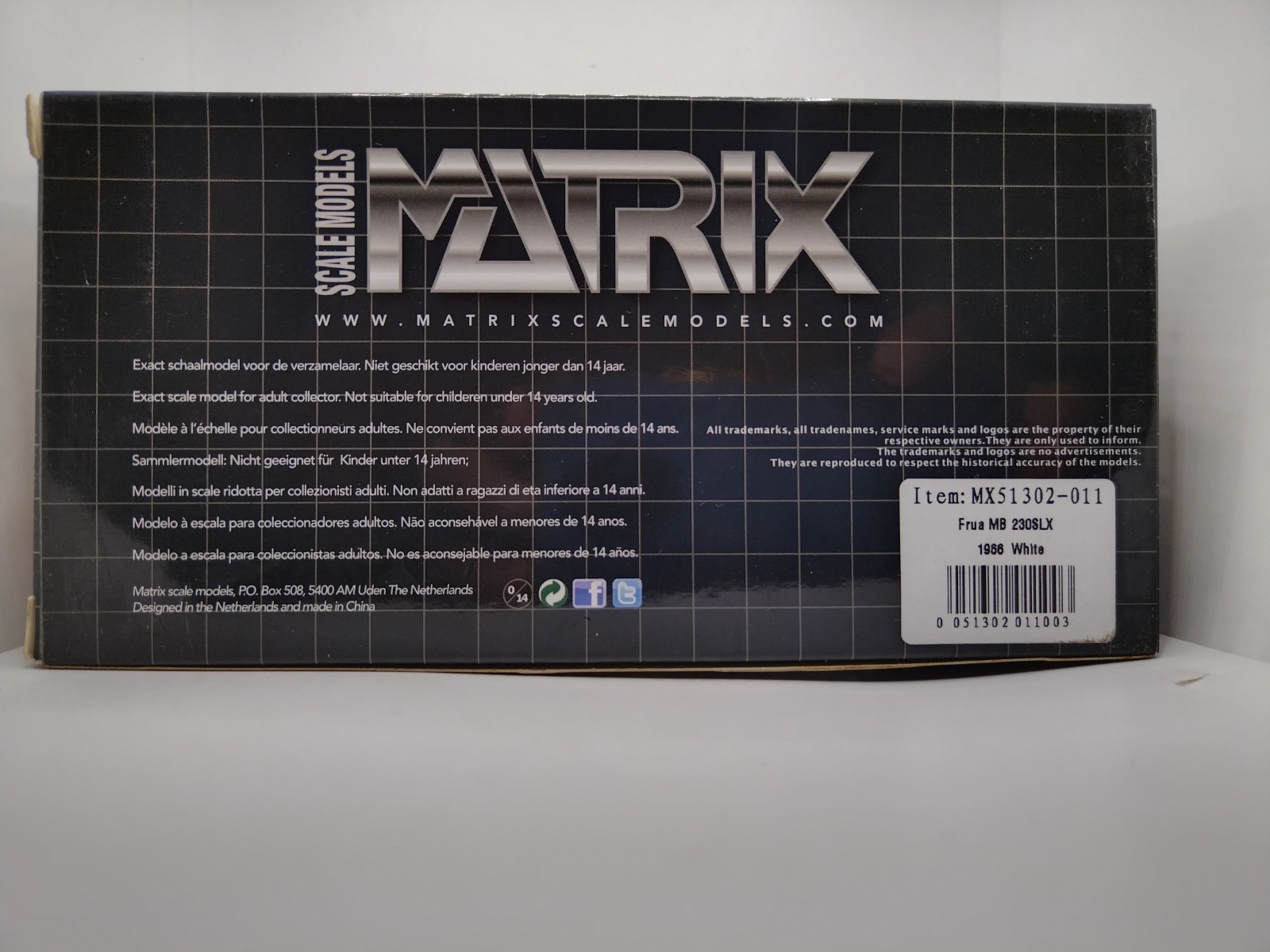 MATRIX 1/43 Frua Mercedes Benz 230SLX Shooting Brake 1966. Wow Rare!
