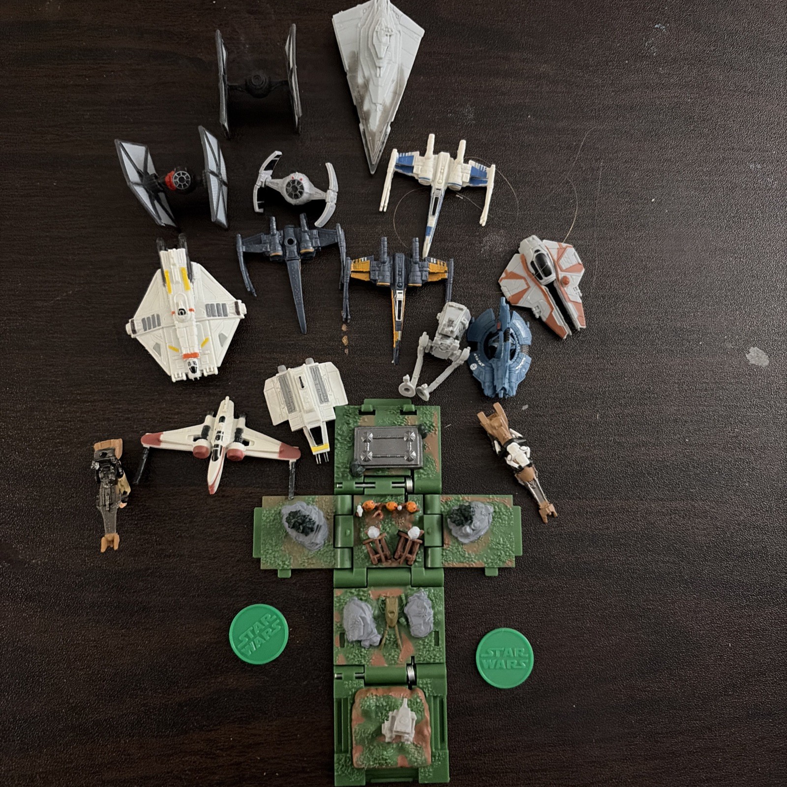 Star Wars Micro Machines Assorted Mixed Lot Of 16