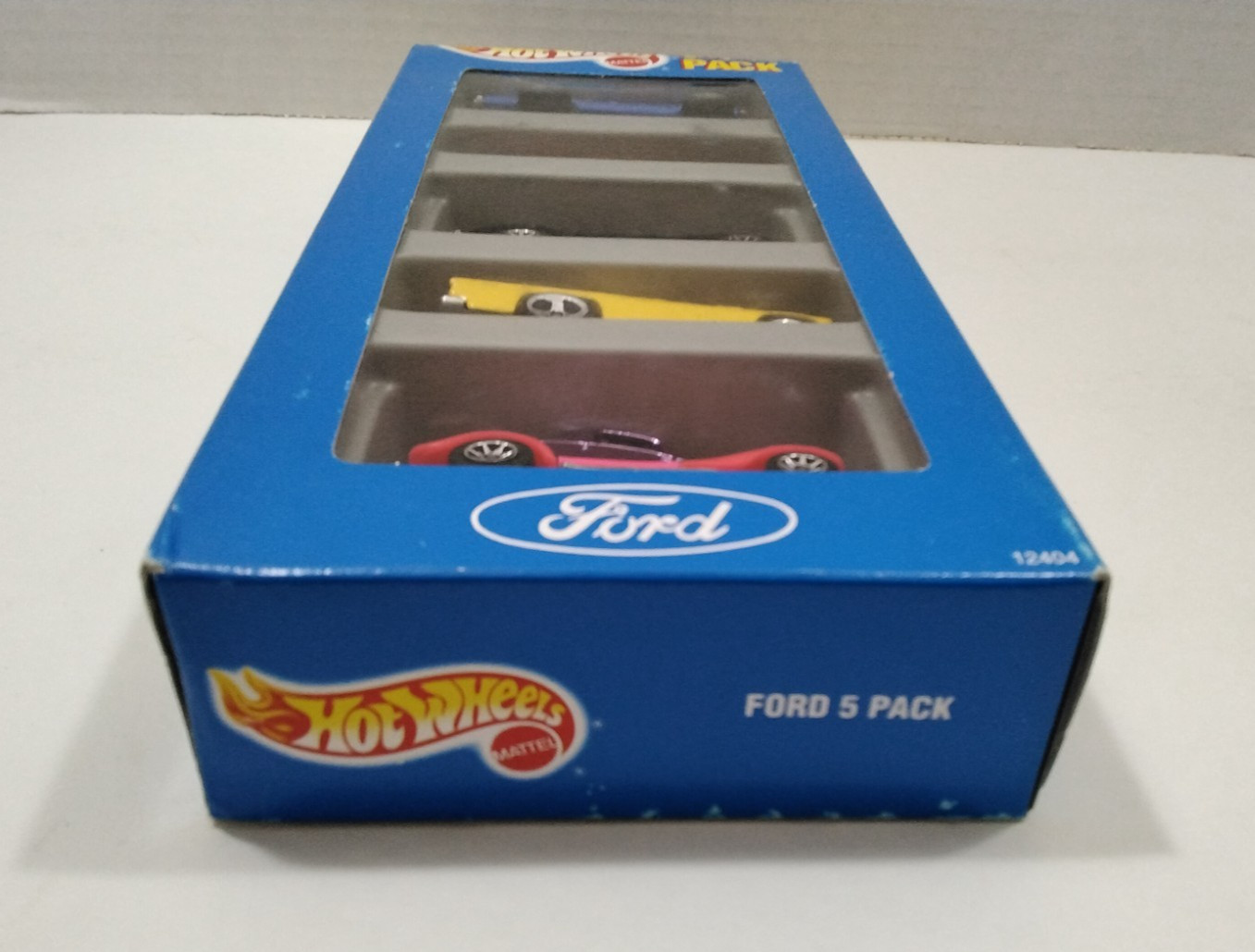 Hot Wheels Ford 5 Pack With Rare 3 Window 34 Ford Coupe Pink Chrome