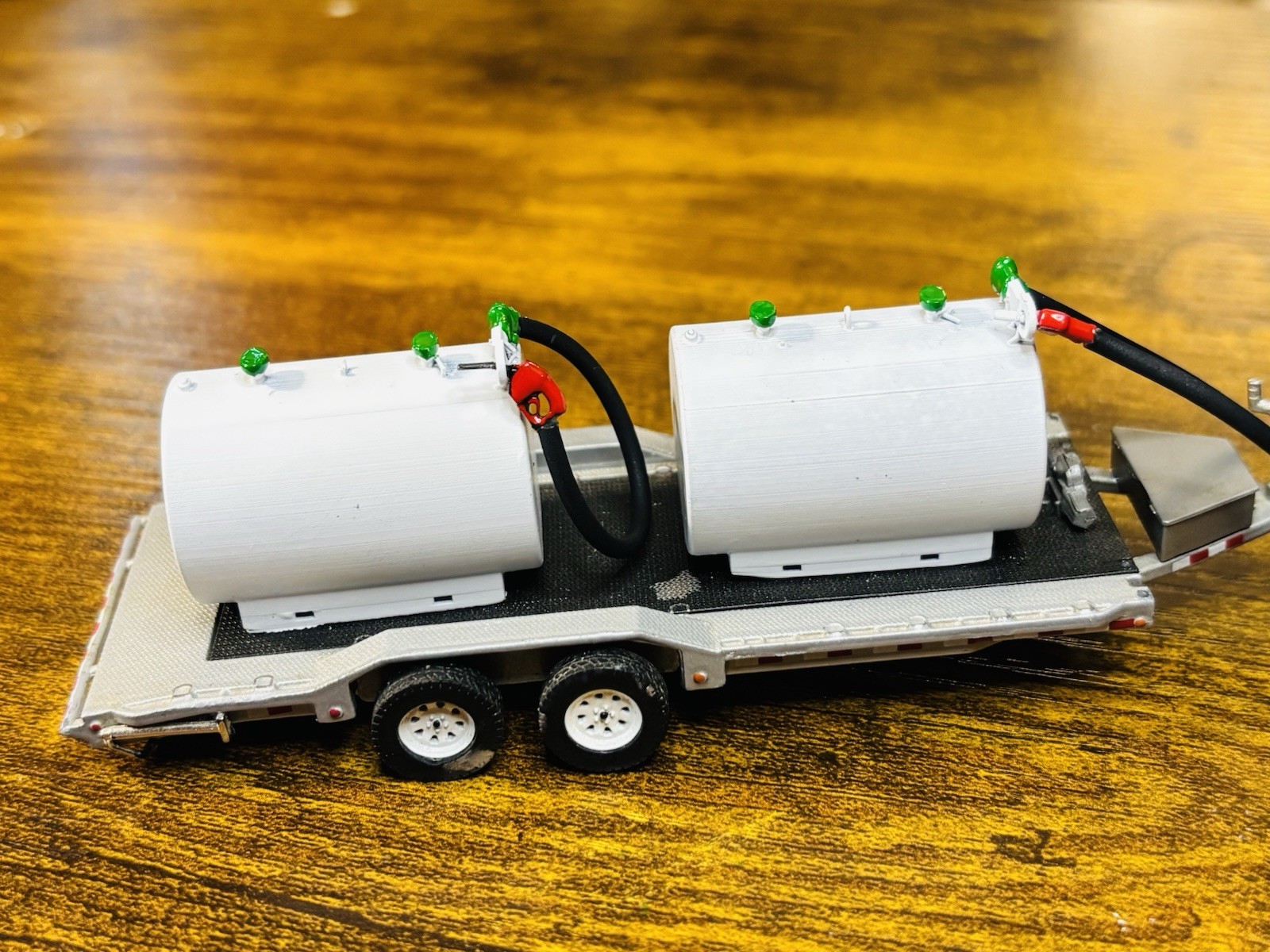 1/64 3D Printed Diesel Tanks 2x In A Pack Greenlight/M2/autoworld (No Trailer)