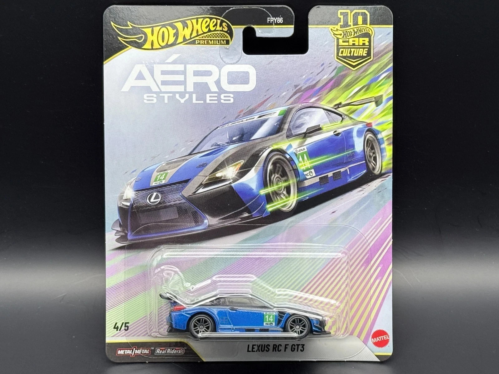 Lexus RC F GT3 * Hot Wheels Car Culture Aero Styles