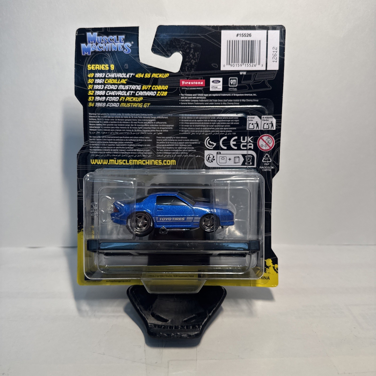 Muscle Machines 2026 Series 9 1988 Chevrolet Chevy Camaro Z/28 Blue #52