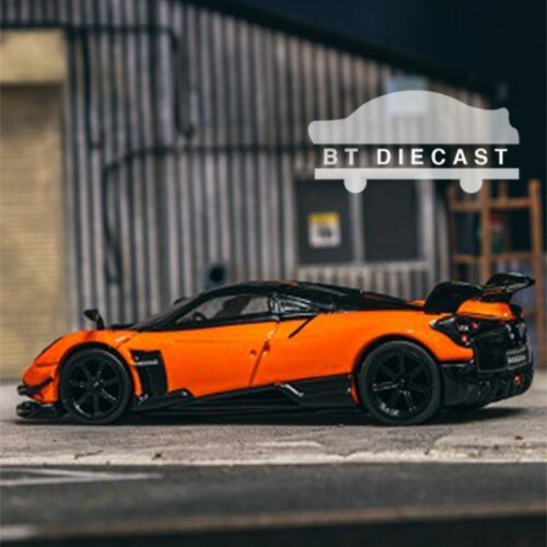 TARMAC WORKS PAGANI HUAYRA BC 1/64 ARANCIO SAINT TROPEZ ORANGE T64G-TL014-OR