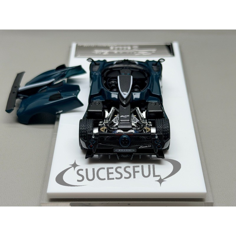 1/64 Decode Pagani Zonda Unico Supercar, Diecast Model for Hobby Collection