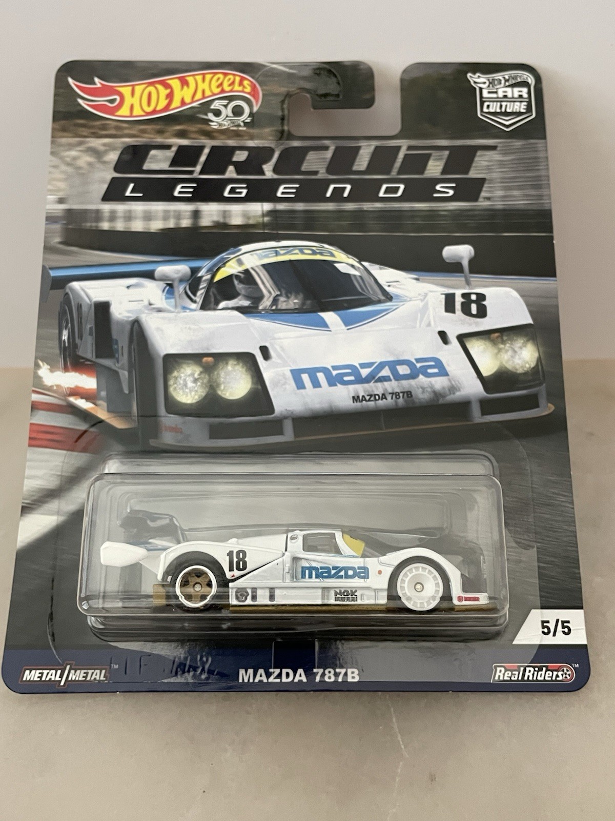 Hot Wheels 2018 Car Culture Circuit Legends Premium 5 Car Set New Sealed
