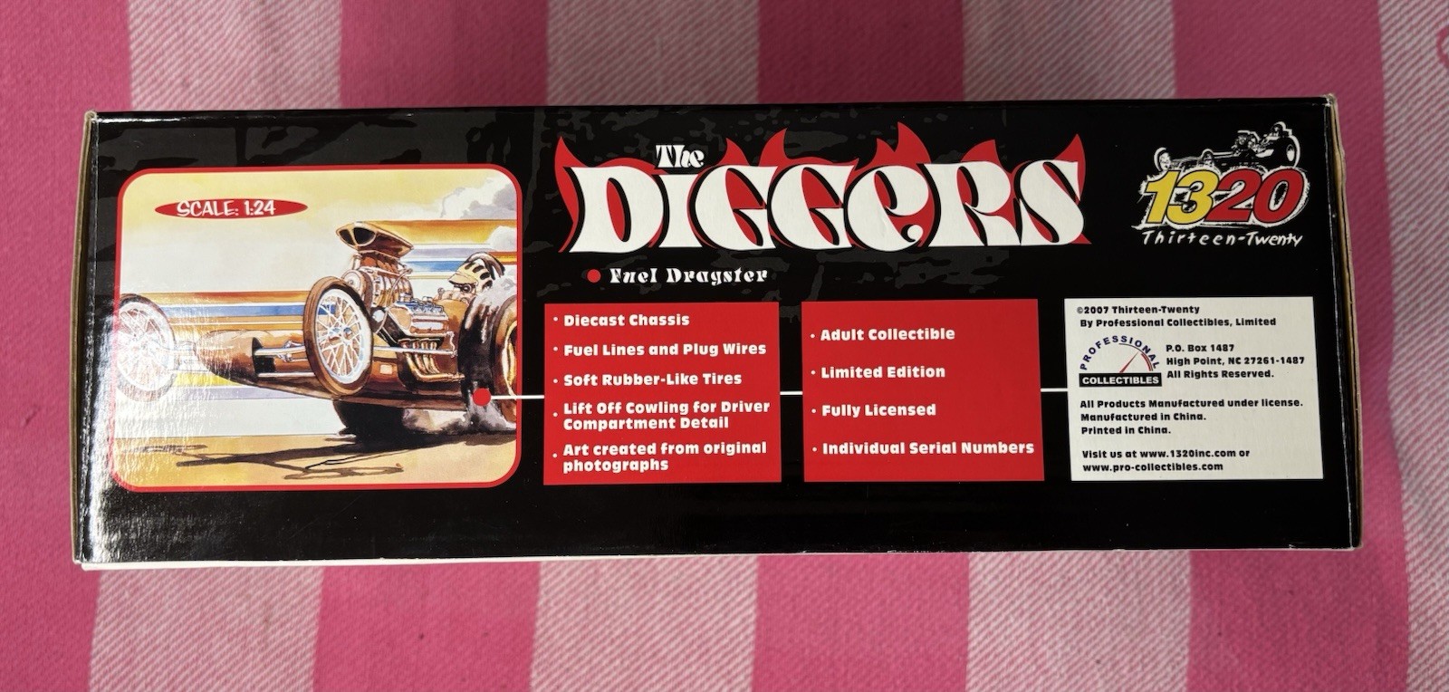 1/24 The Diggers 1320 Fuel Dragsters Art Malone U.S.1 #TT1306 B424