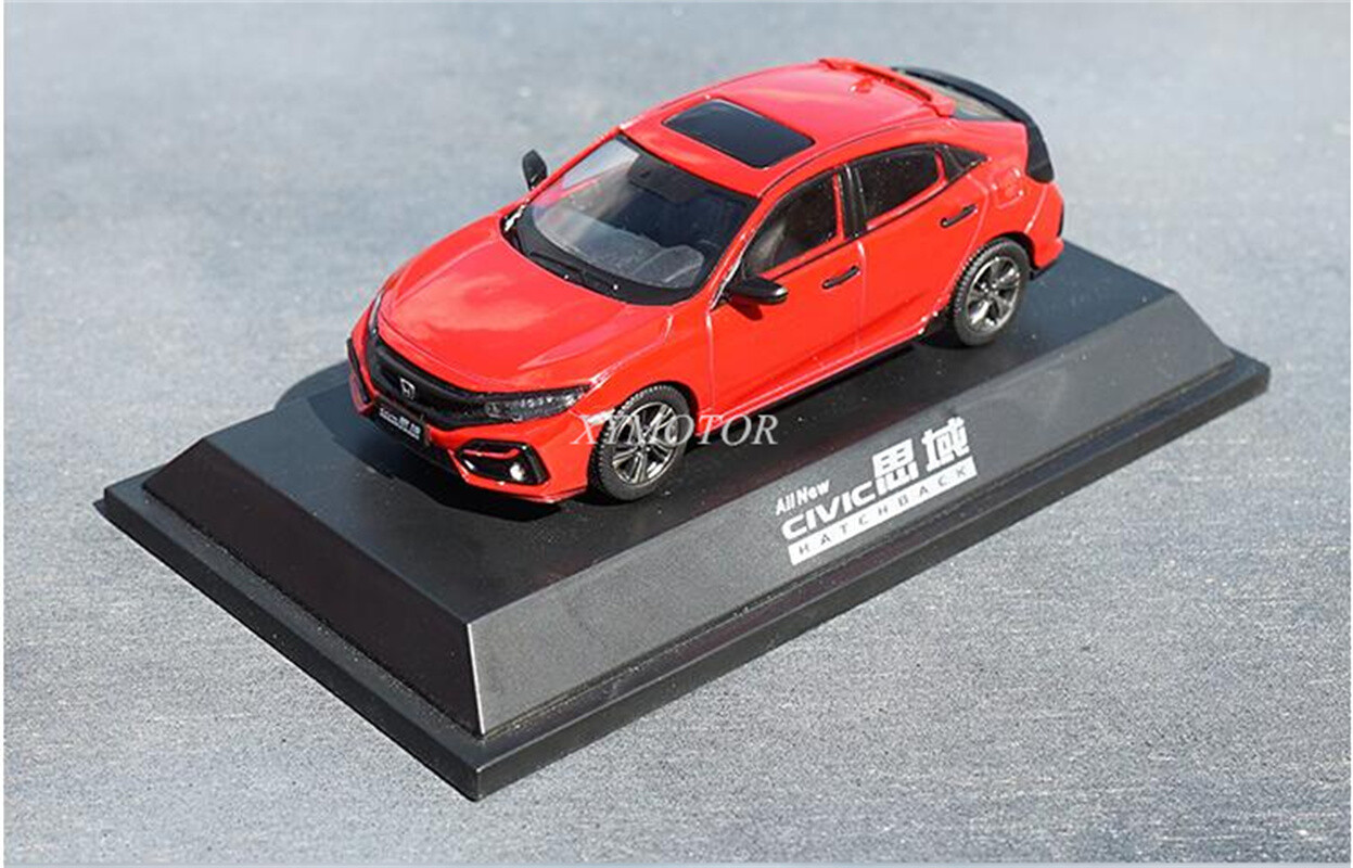 1:43 Scale 2020 Civic Hatchback Diecast Metal Car Model Toy with Box Collection