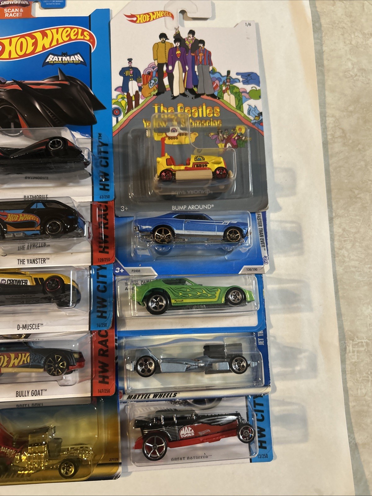 Hot Wheels Lot Of 20 Cars- Various Years, Sets, Series And Models – Unopened