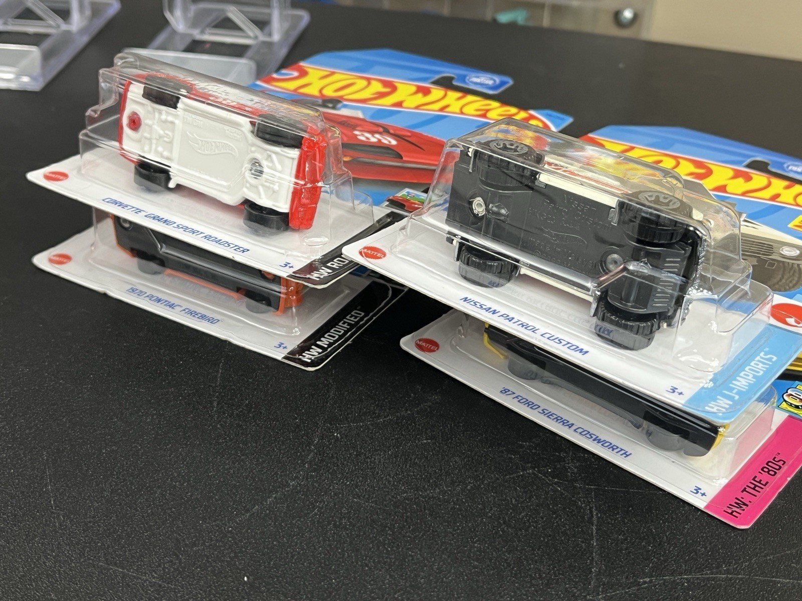 2023 Hot Wheels Kroger Exclusive Set of 4 Corvette, Sierra, Firebird, Patrol