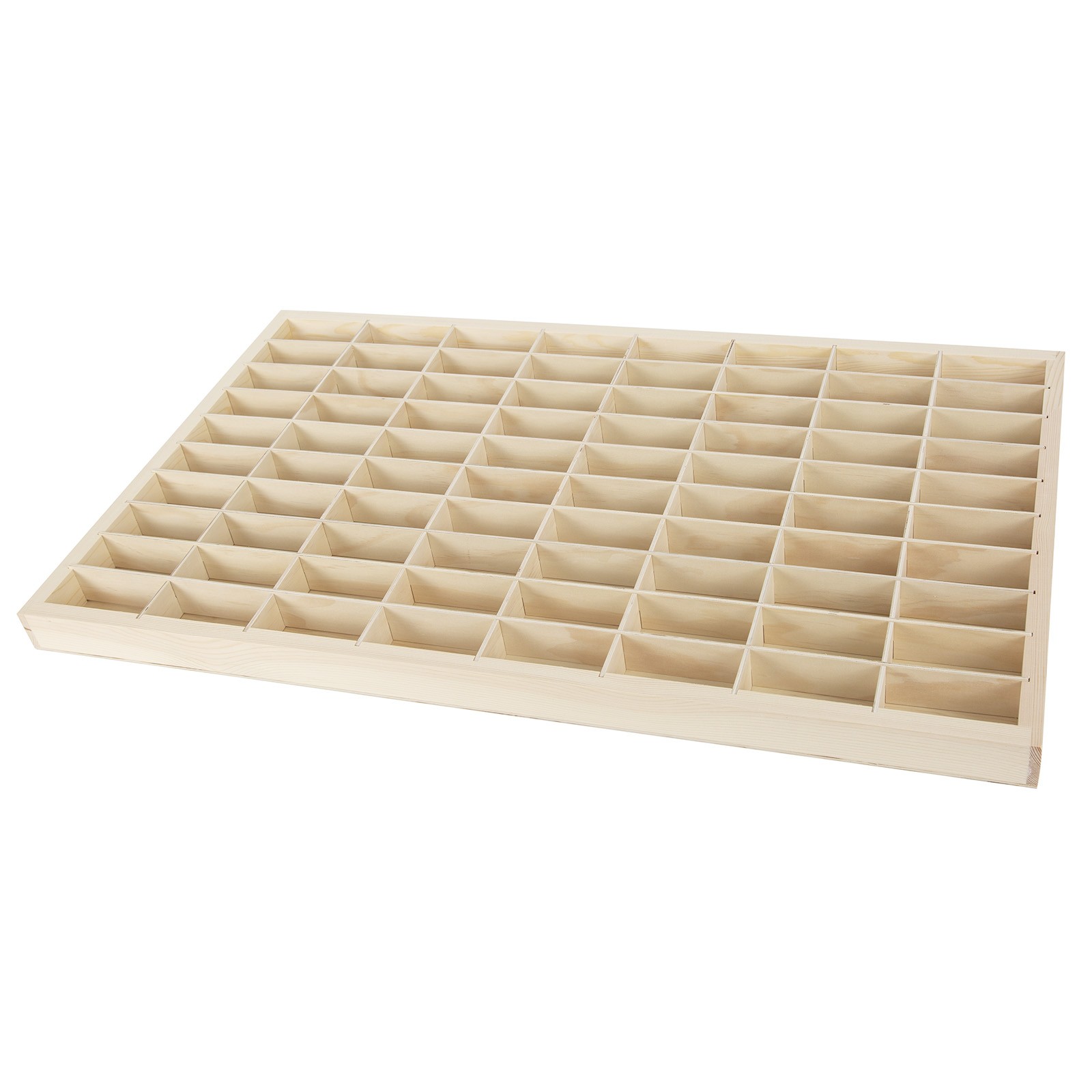 60/62/80 Grid 1:64 Toy Car Model Display Storage Case Wood Shelf Show Collection