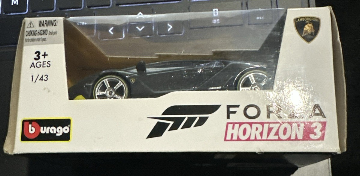 Forza Horizon 3 Lamborgini Centenario Burago Diecast -NIB