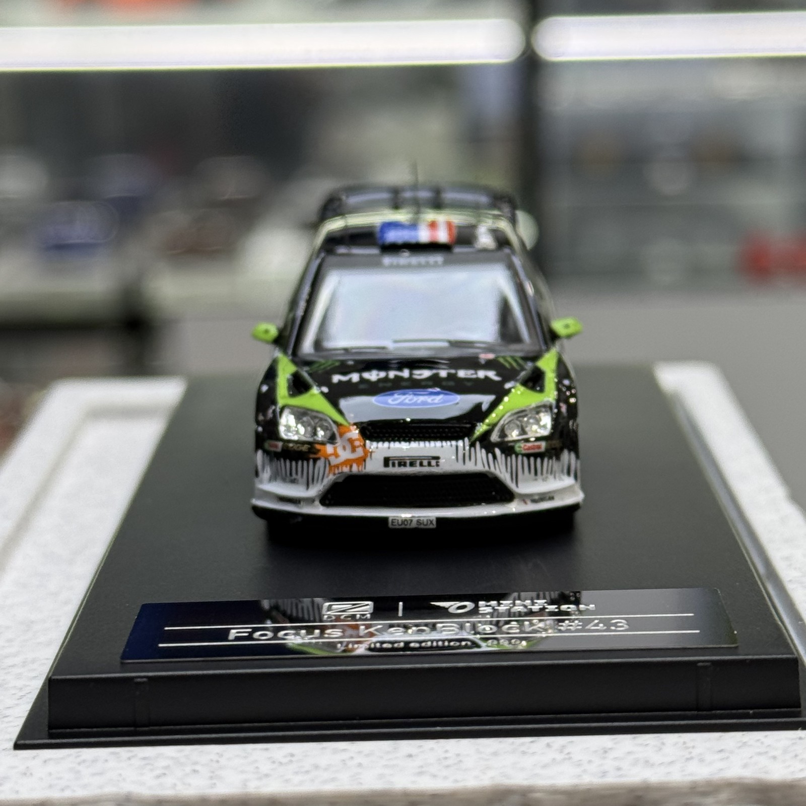 Majorette 1:64 Focus ST “Monster Energy” Alloy Die-Cast Model Car