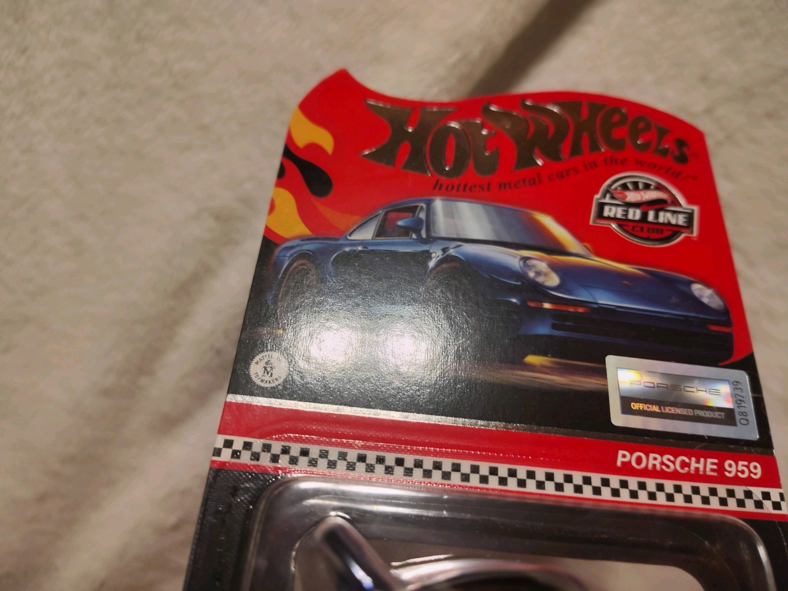 Hot Wheels Red Line Club Porsche 959 1:64 Blue Diecast Limited Edition 2024