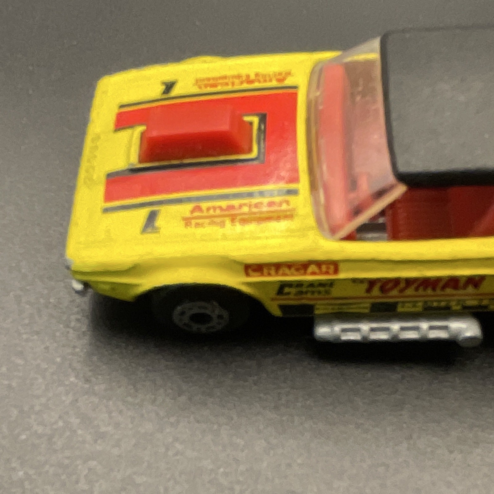 1975 Matchbox Superfast No. 1 Toyman Dodge Challenger Yellow 1:64 Loose