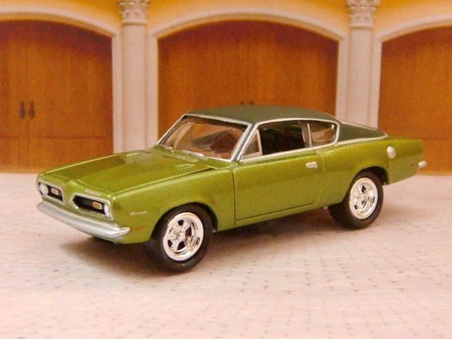 2nd Gen 1967- 1969 Plymouth 340ci V8 Barracuda Sport Coupe 1/64 Scale Ltd Edit O