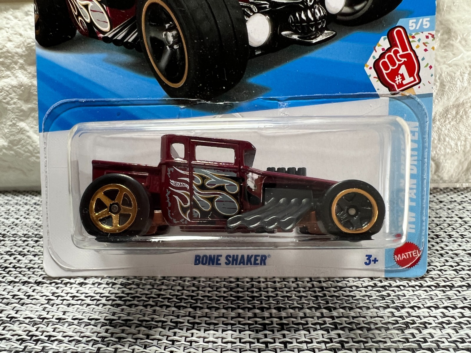 Hot Wheels HW Fan Driven 5/5 Bone Shaker 139/250 Red