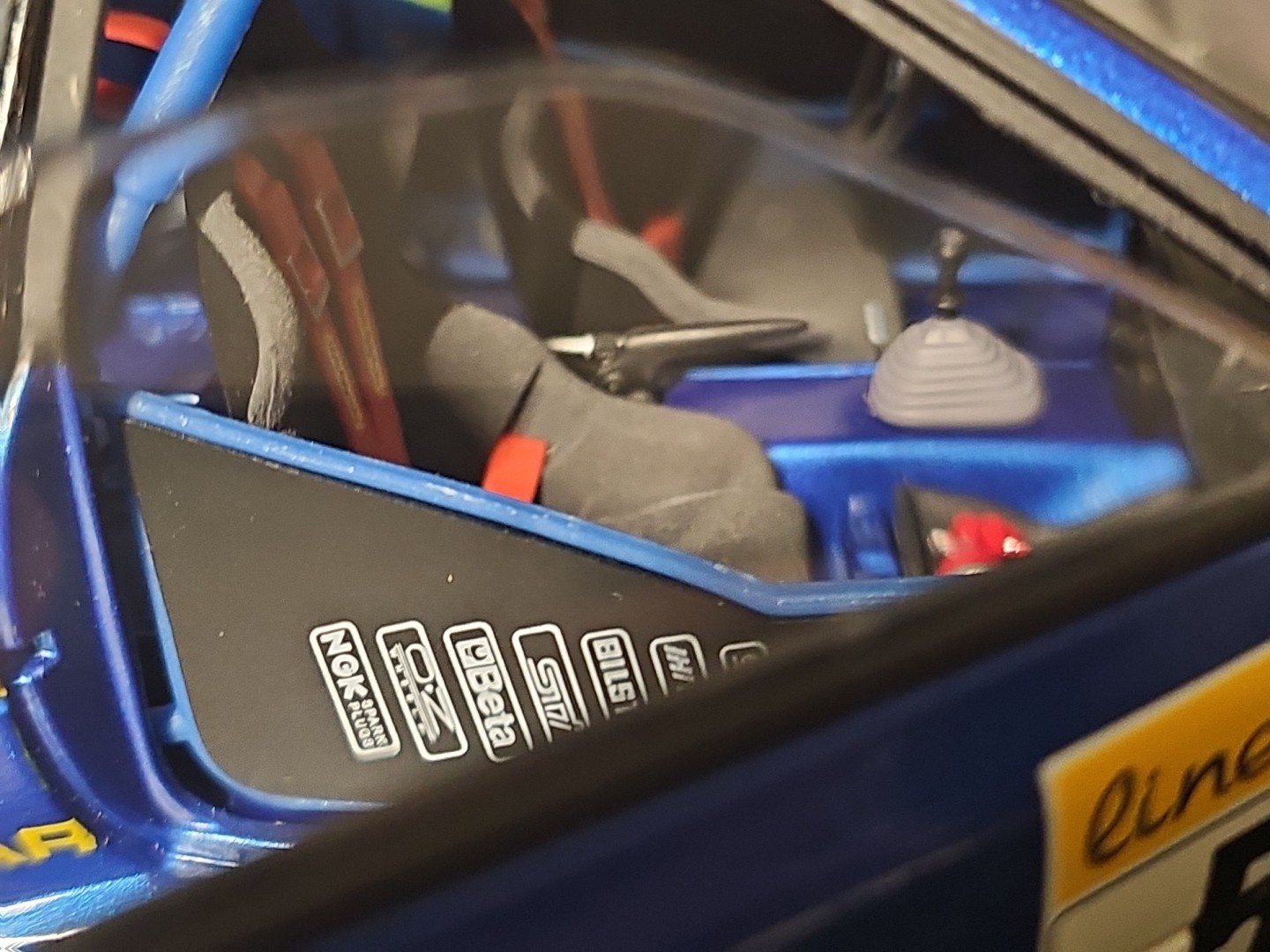 Autoart 89992 – Subaru Impreza WRC Monte Carlo Rally Burns Reid 1:18 Diecast Car