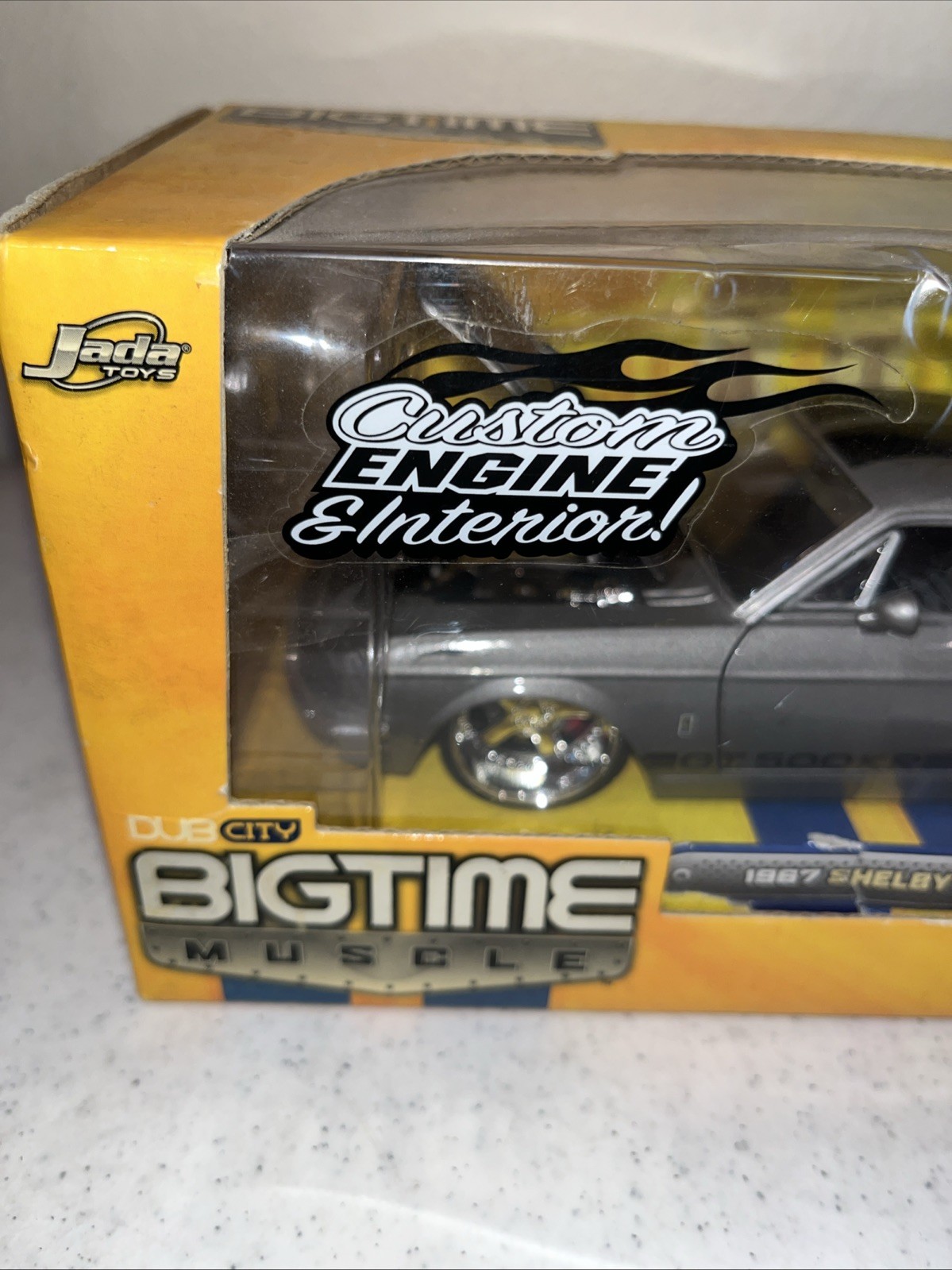 RARE Jada Toys Bigtime Muscle – Shelby GT-500 Hard Top Grey