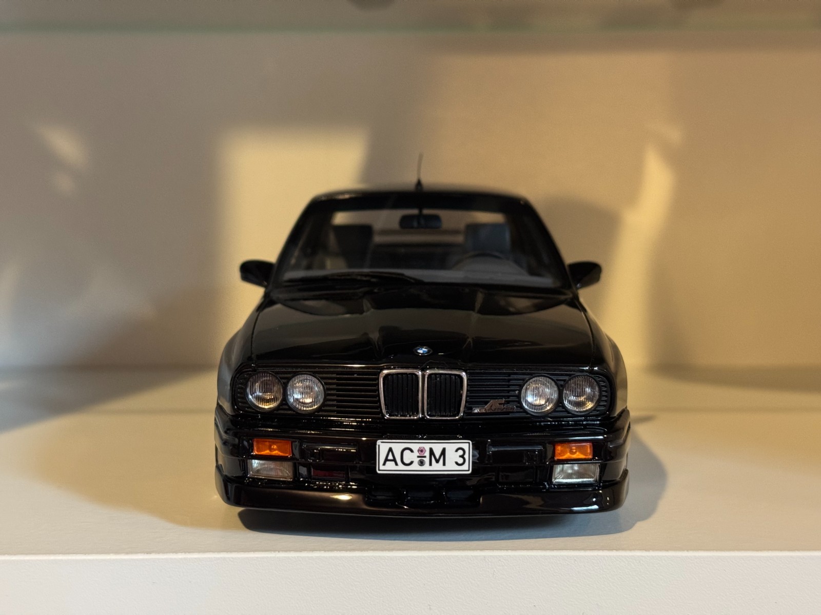 1:18 BMW E30 M3 AC Schnitzer ACS3 Sport 2.5 Black Resin Model Car- OT1033