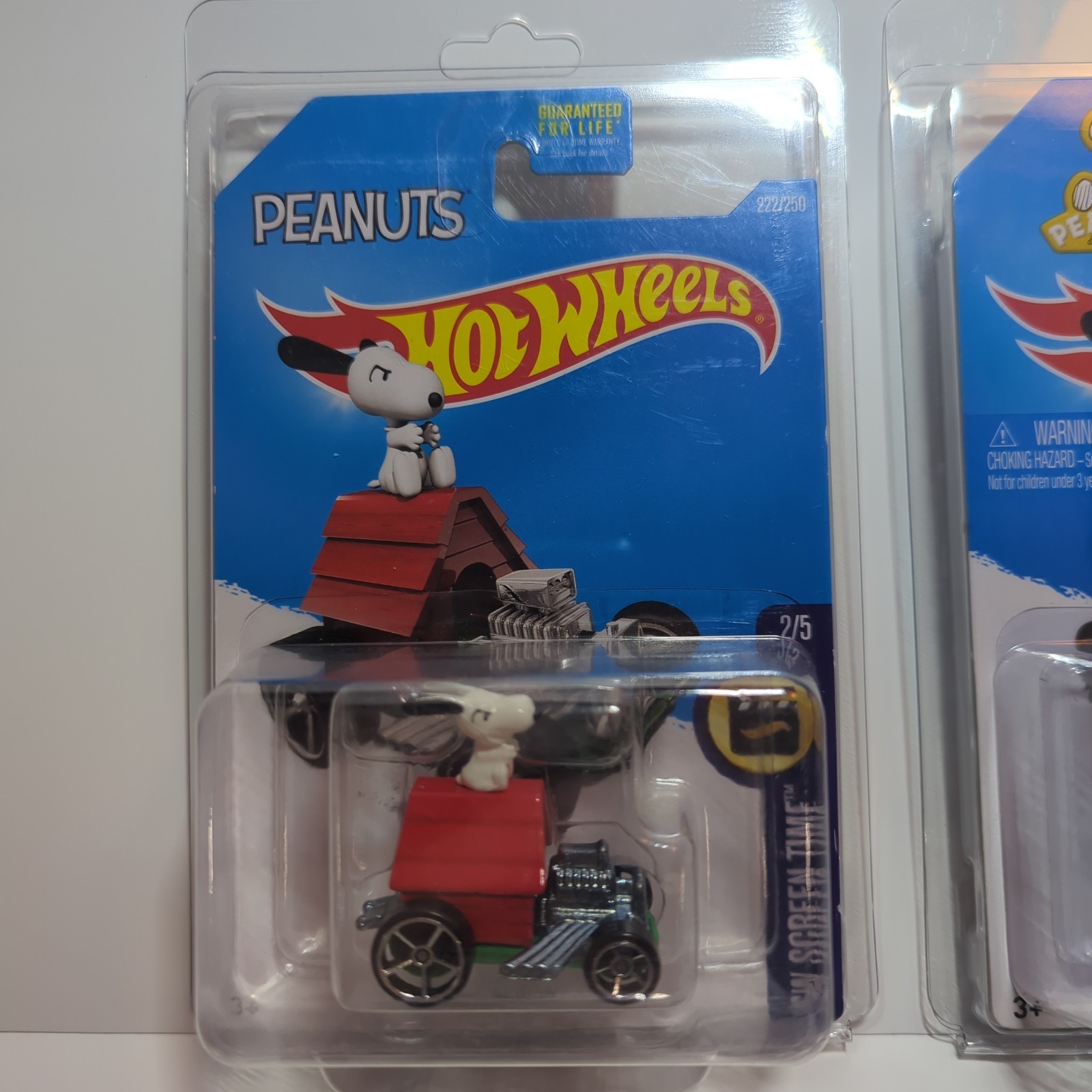 Hot Wheels Snoopy 2013 + 2014 With Protectors