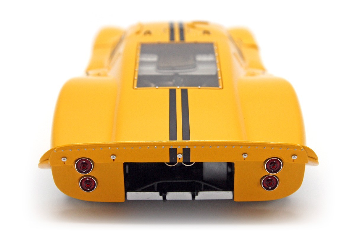 1967 Ford GT40 MKIV (1:18 ) “Le Mans 24H Test Car” Yellow Diecast (LOOSE), Exoto