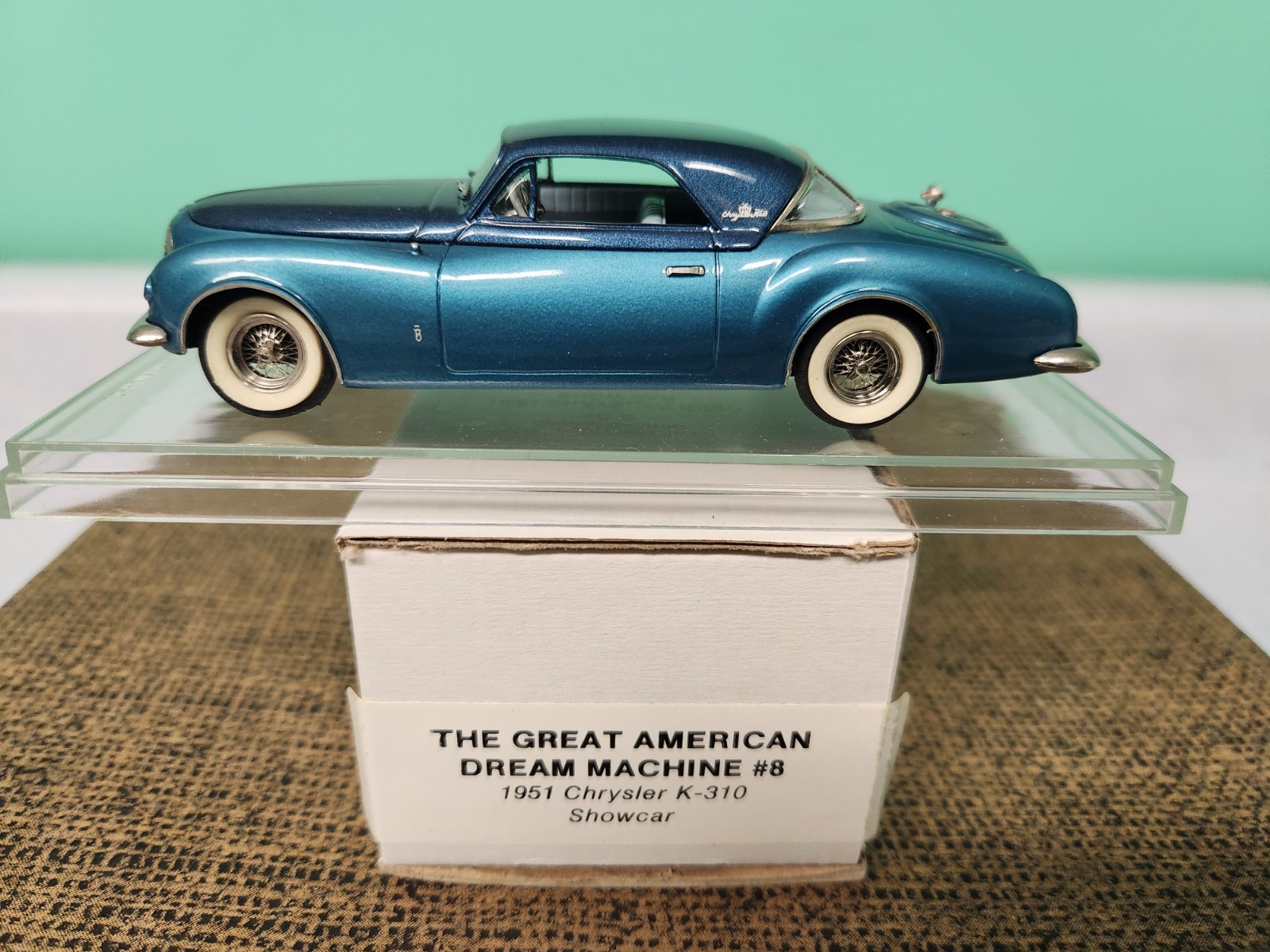 GADM GREAT AMERICAN DREAM MACHINES #8 1951 CHRYSLER K-210 SHOWCAR 1/43 READ