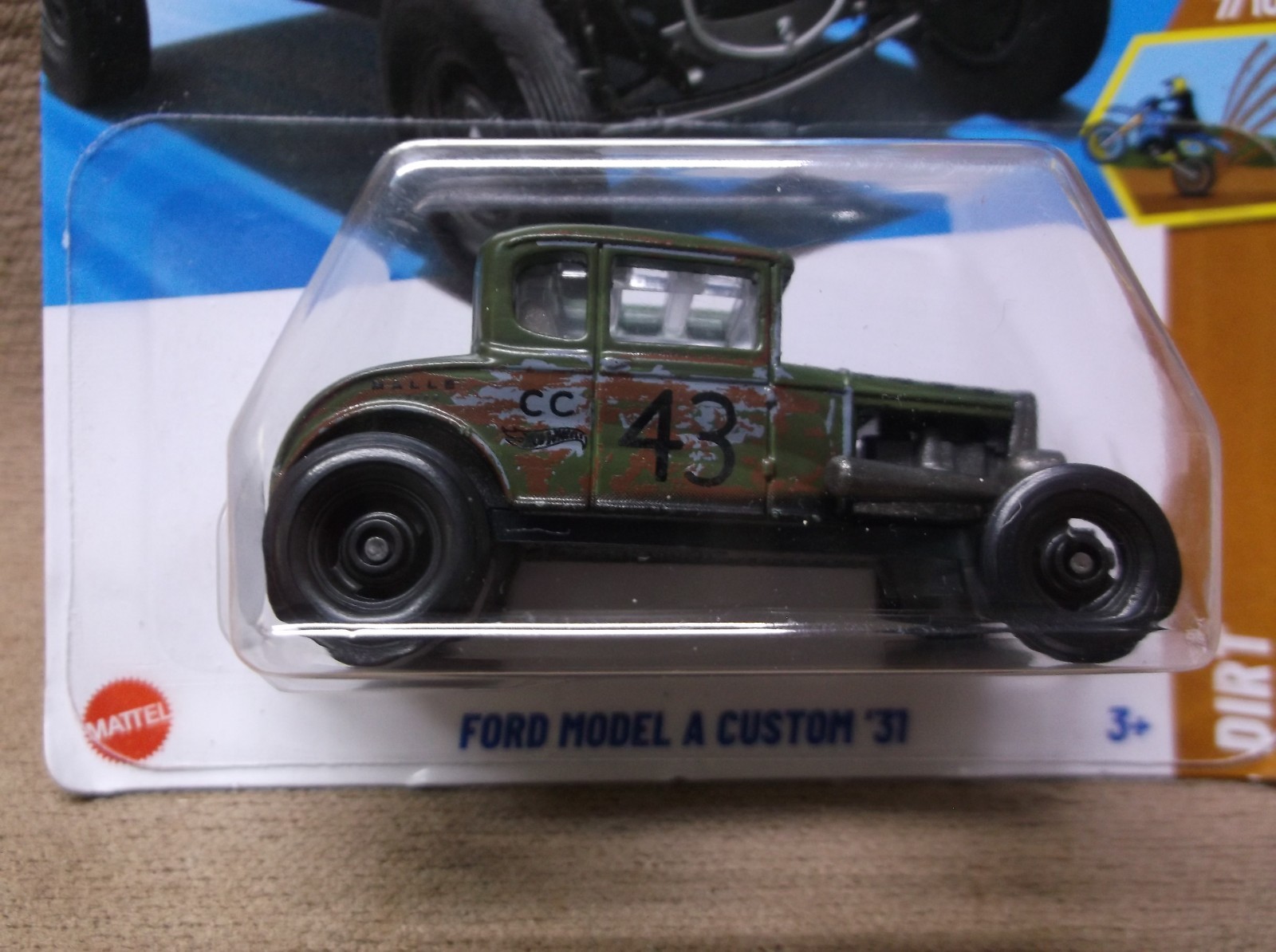 HOT WHEELS 2025 #140 GREEN 1931 FORD MODEL A CUSTOM 31 STREET HOT RAT ROD RACER