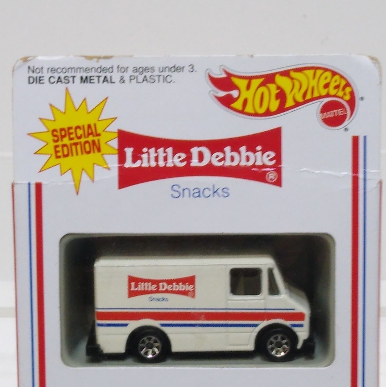 Hot Wheels Little Debbie Snacks Series 1 – 1995 3 Pack McKee 7 Spoke Wheels RARE