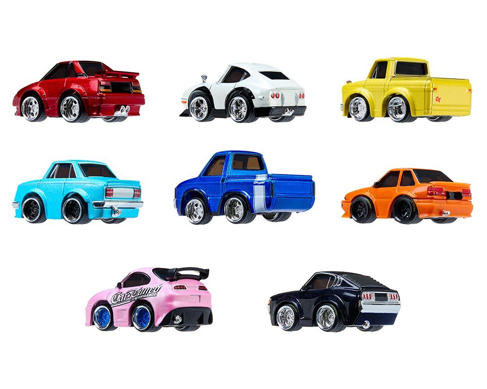 CarTuned Series 4 JDM Tuners Assortment Set of 8 Cars 1/64 OPENED BOX