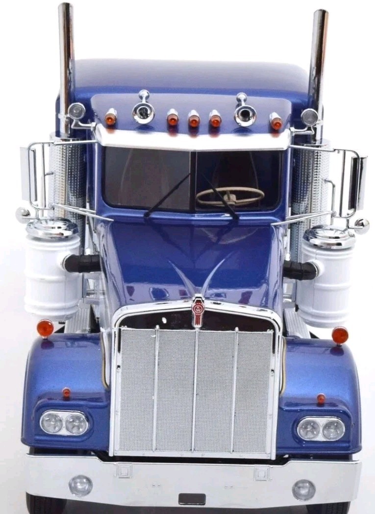 ROAD KINGS KENWORTH W900 TRACTOR &Trailer Blue /white BRAND NEW IN UNOPENED BOX