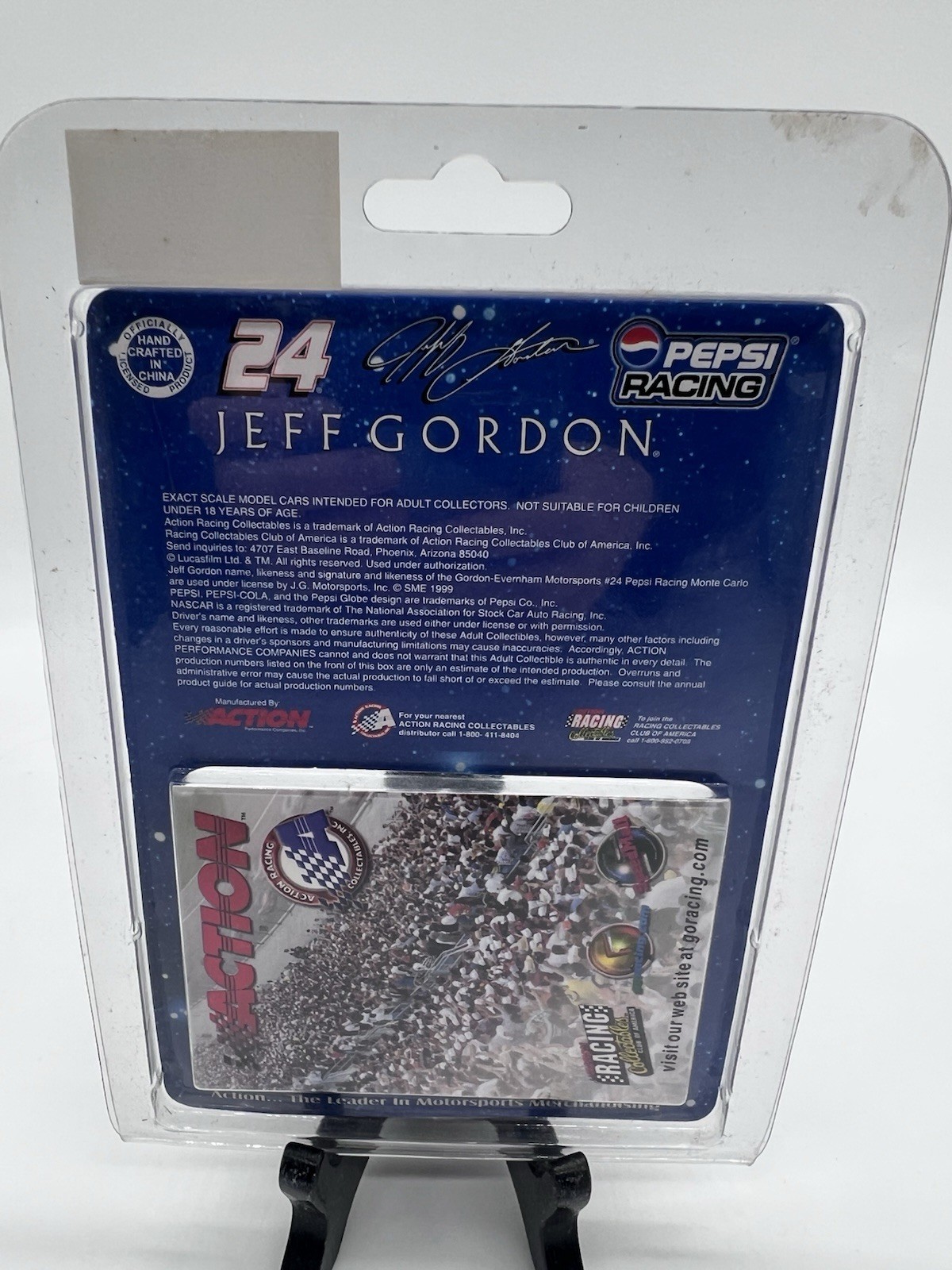 1999 Action Jeff Gordon Star Wars Scale Model Car 1:64 NASCAR Sealed