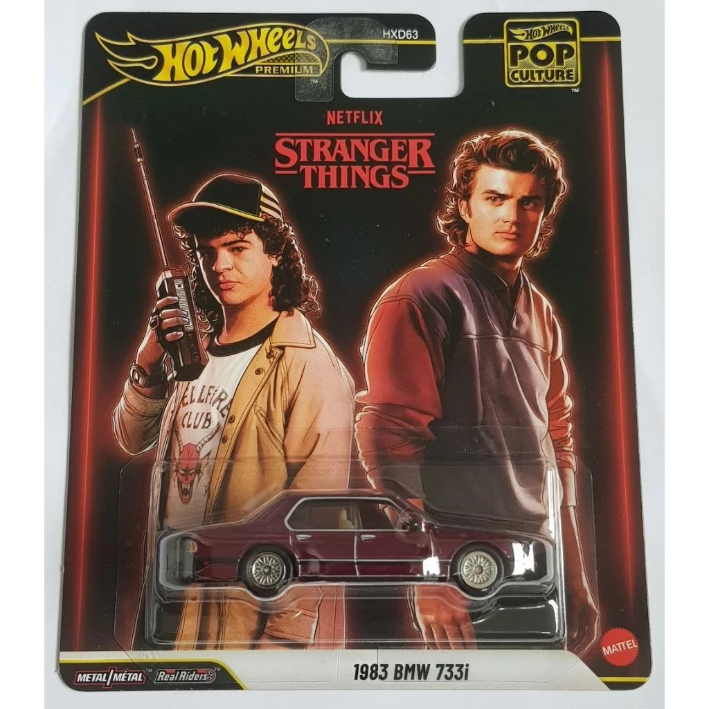 Hot Wheels 2025 Premium Pop Culture 1983 BMW 733i Stranger Things New