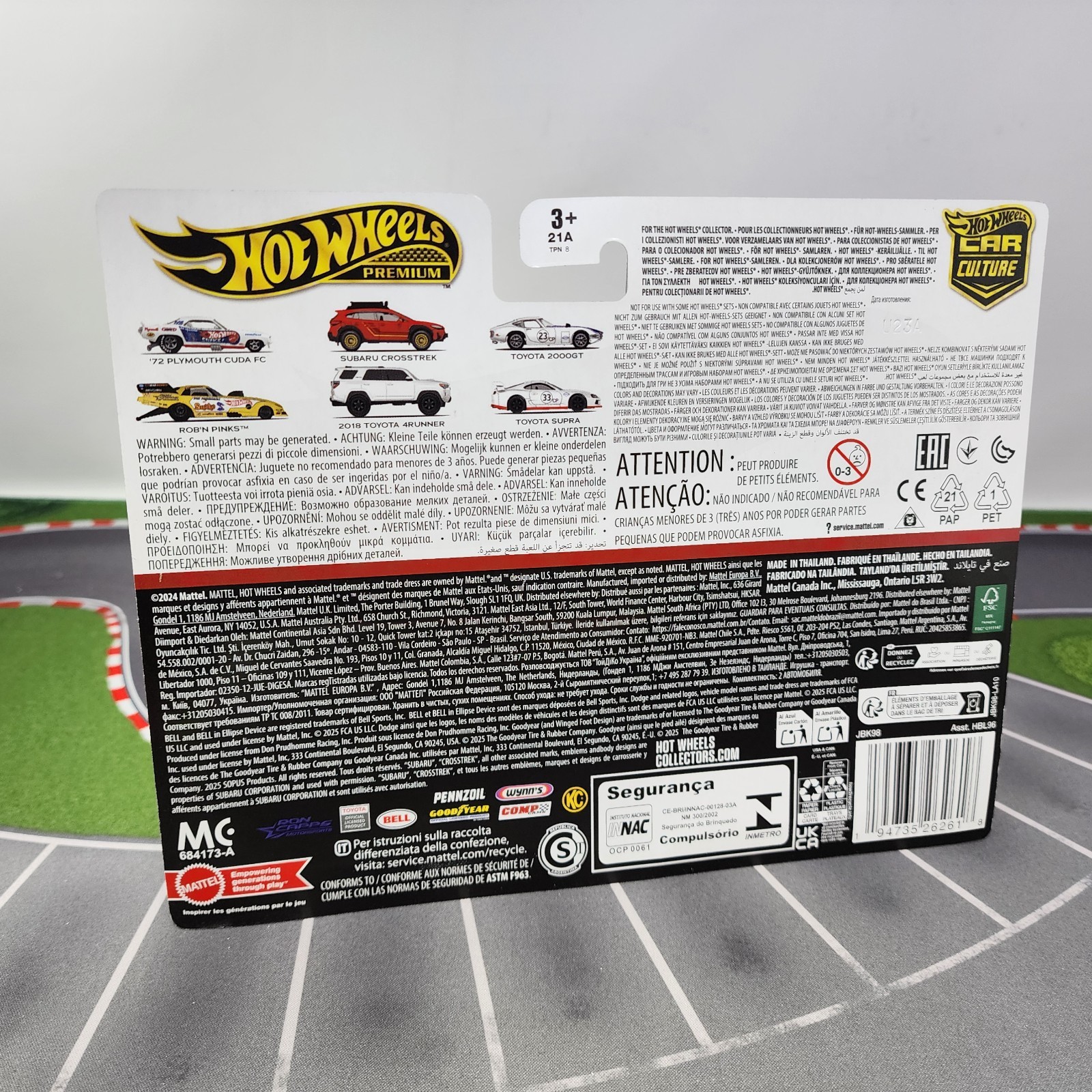 Subaru Crosstrek & 2018 Toyota 4Runner * 2025 Hot Wheels Car Culture 2-Pack