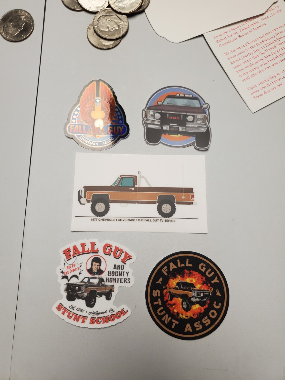 FALL GUY STICKERS VARIETY PACK (5)