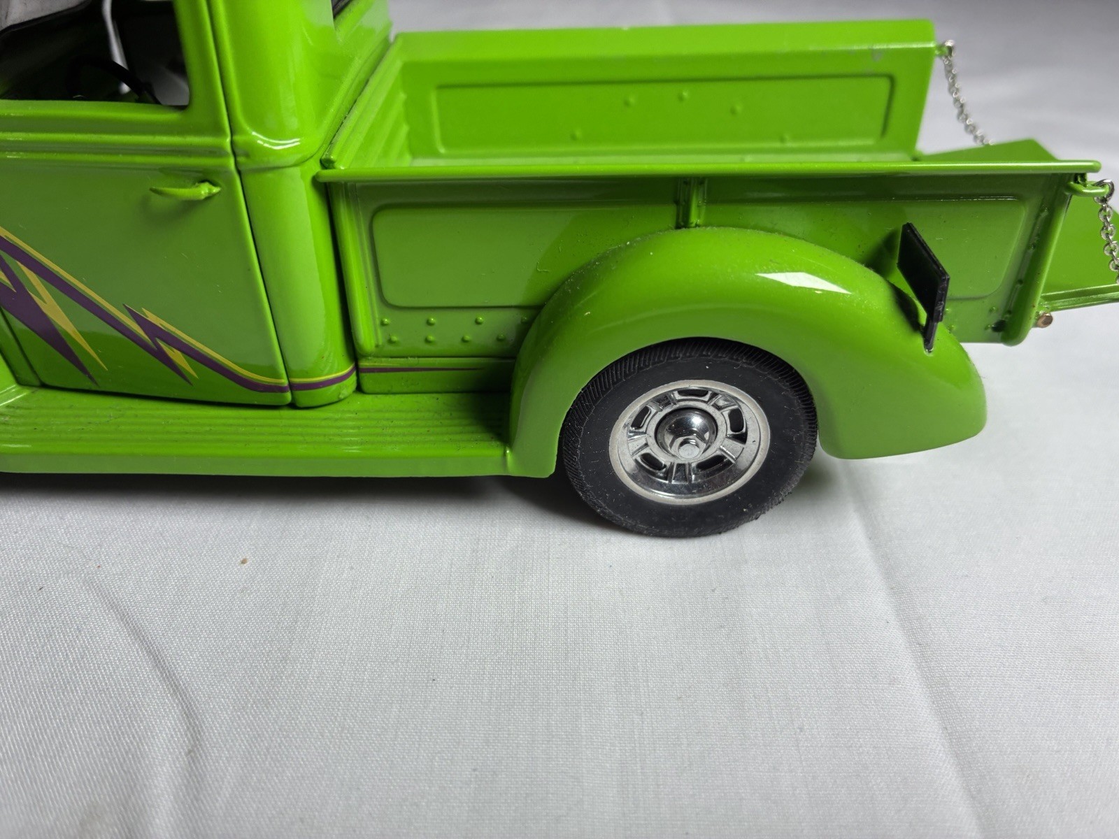 FRANKLIN MINT 1940 FORD CUSTOM PICKUP TRUCK GREEN THUNDER 1/24 DIECAST DC