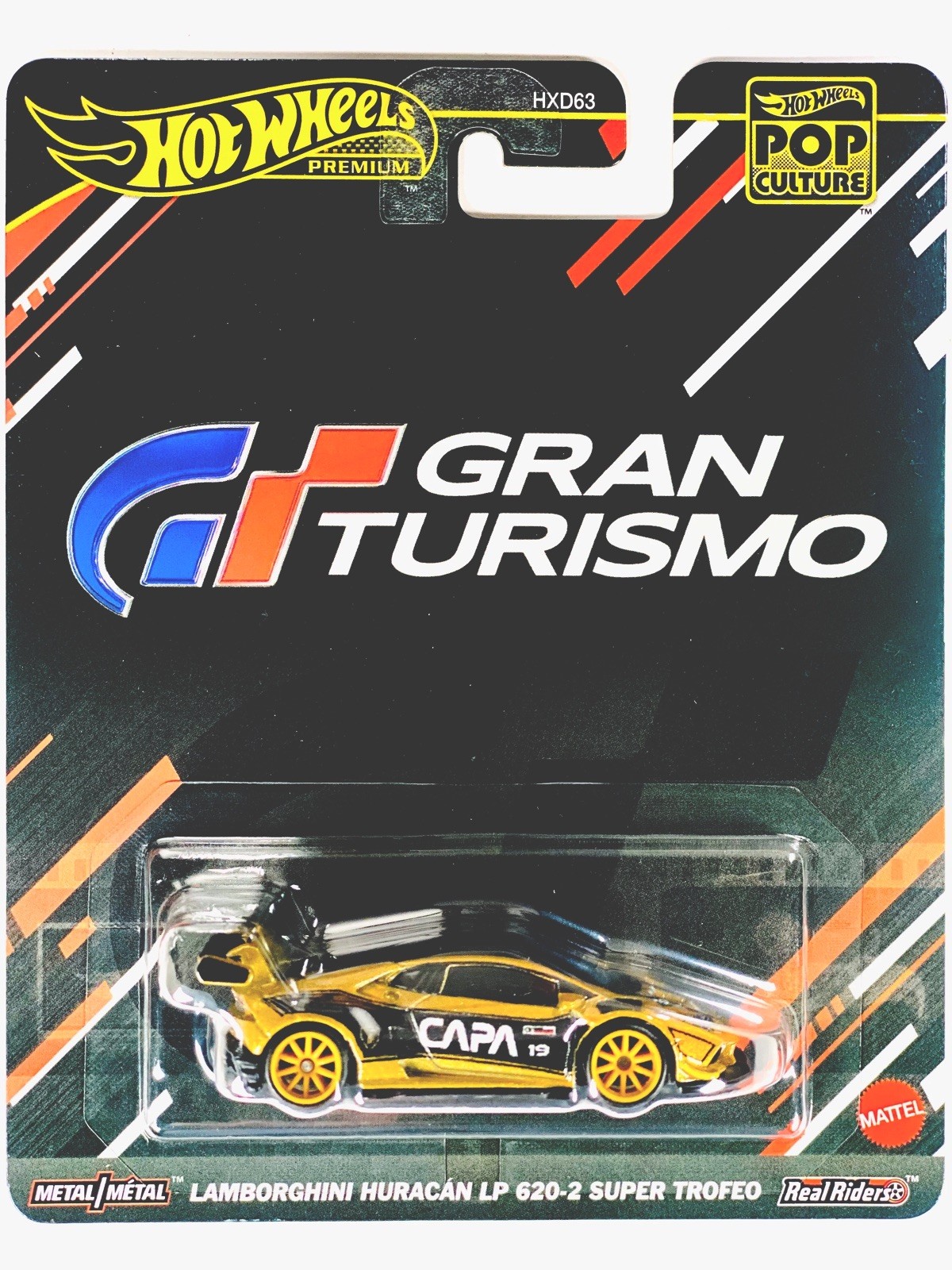 Hot Wheels Lamborghini Huracan LP620 Super Trofeo Gran Turismo 1/64