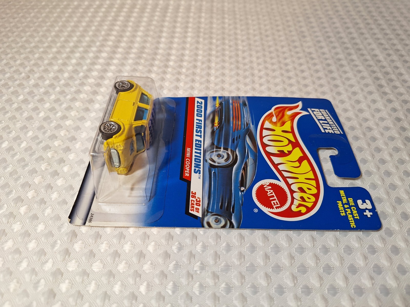 2000 Hot Wheels #090 Mini Cooper First Editions #30 Removable Car Top New Sealed
