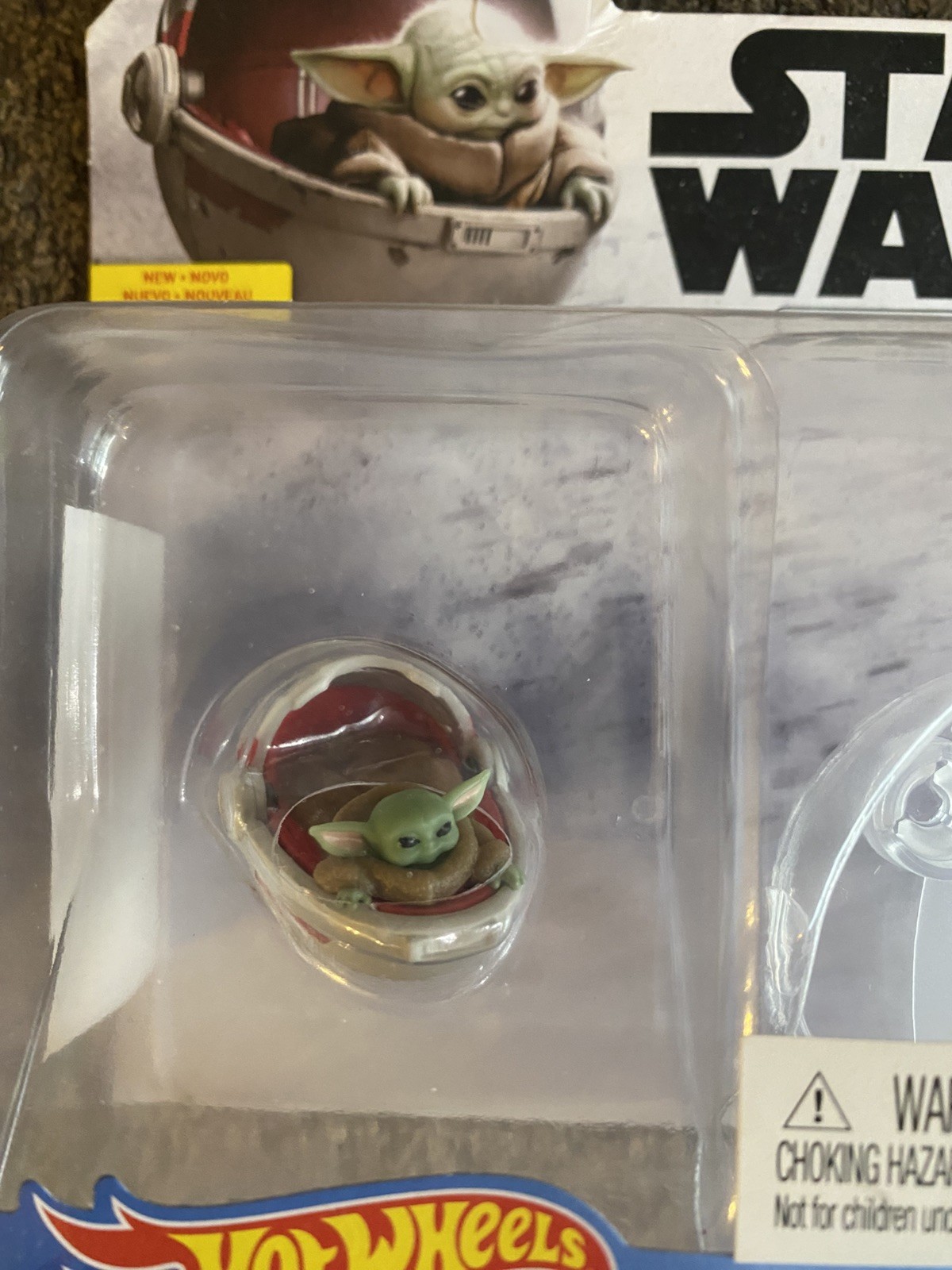 Mandalorian The Child in Hover Pram Star Wars Starships Hot Wheels 2021 Series