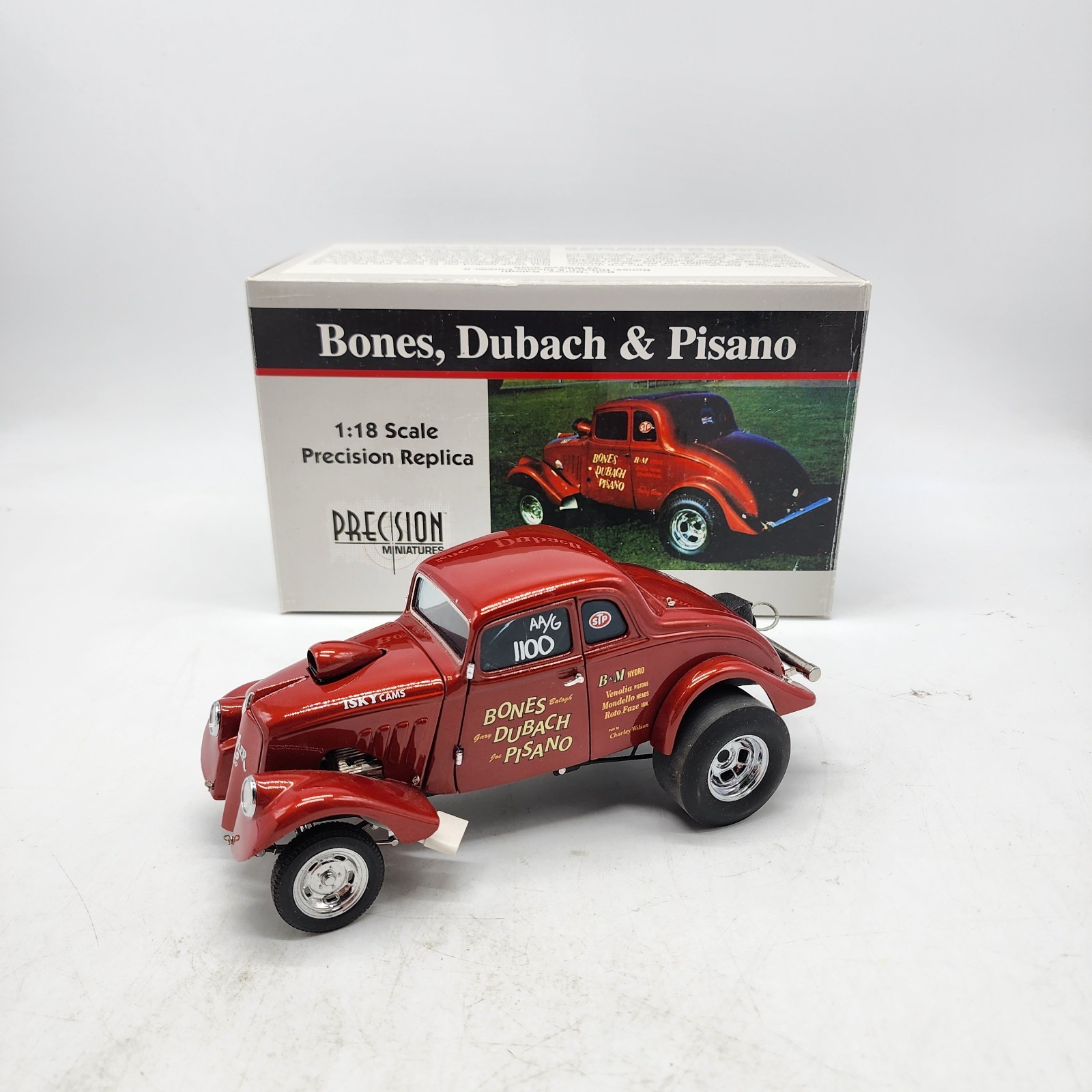 14Q 1933 Willy’s Gasser Bones Dubach and Pisano Precision Miniatures 1:18 Rare
